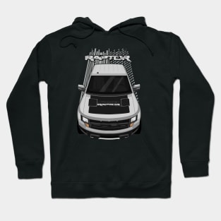 Ford F150 SVT Raptor 2010-2014 - Silver and Black Hoodie